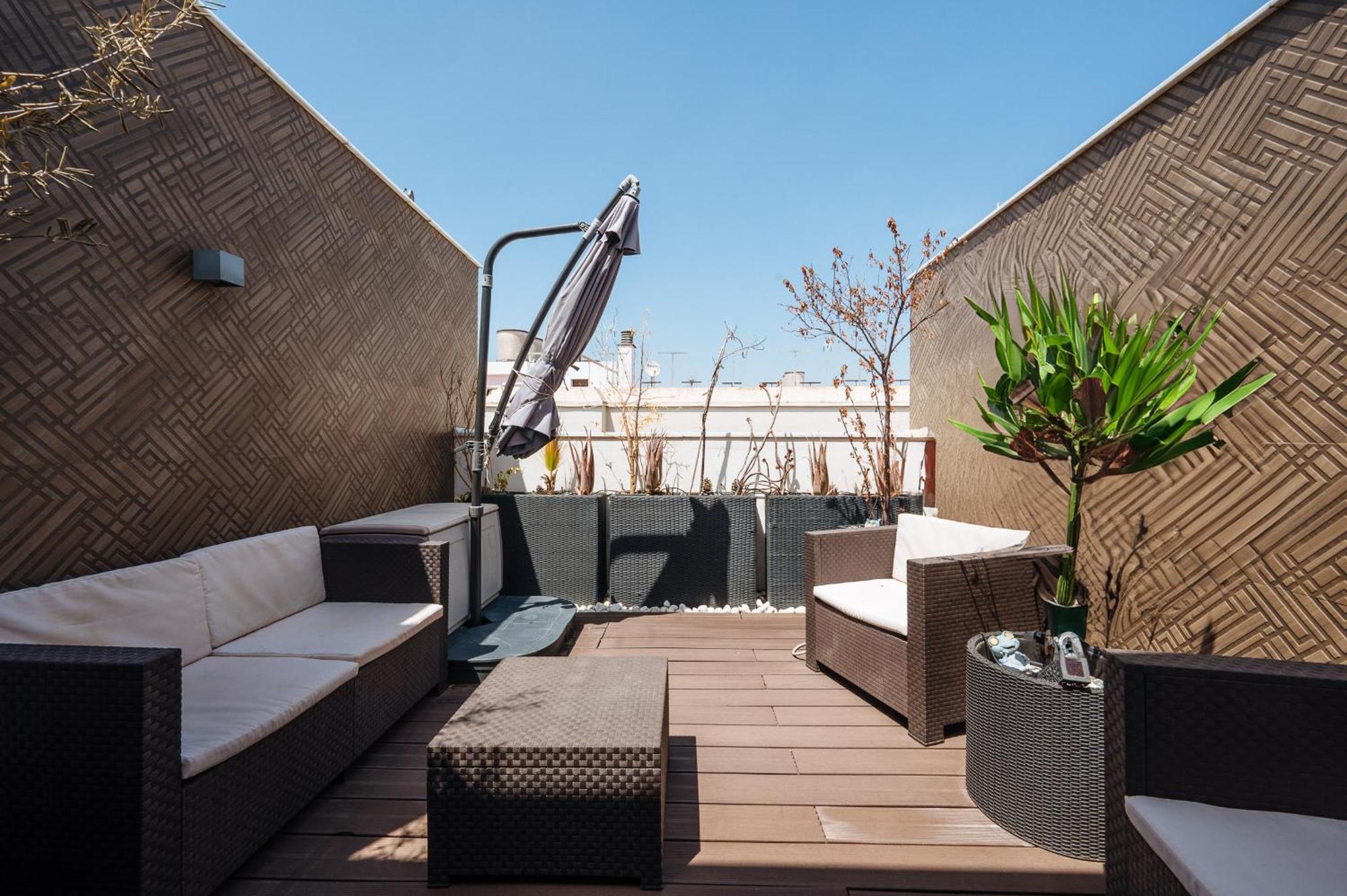 Elegant Duplex 3 Master Bedrooms And Private Sevilla Eksteriør bilde
